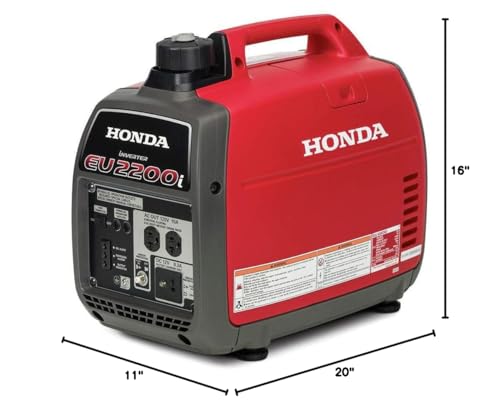 Honda 664240 EU2200i 2200 Watt Portable Inverter Generator with Co-Minder