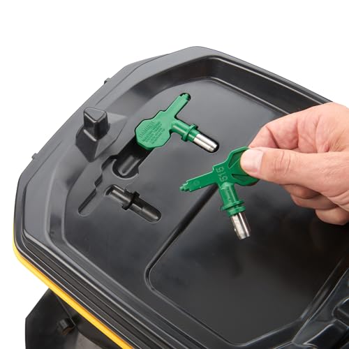 Wagner Spraytech 2435698 Control Pro 130 Paint Sprayer with T2 Gun, High Efficiency Airless Sprayer with Low Overspray, Yellow