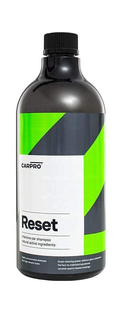 CARPRO CQUARTZ UK 3.0_50ml Kit Reset Intensive Car Shampoo 1 Liter, Perfect Partner to Nanotechnology Based Sealants and Coatings - Bundle