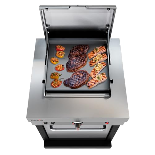Char-Broil Medallion Series Modular Outdoor Kitchen Convective 1-Burner Propane Gas Stainless Steel Griddle - 463246318