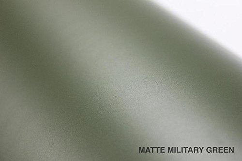 VViViD® Matte Military Army Green Vinyl Wrap Roll with Air Release Technology (75ft x 5ft)