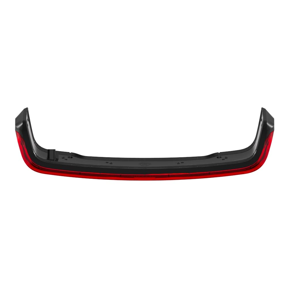 Advanblack LED Brake/Turn/Running Lamp Wrap-around Tour Trunk Pack Light Bar Fit for 2014+ 2023 2024 2025 2026 Harley King Tour Trunk Luggage Chopped Touring Pack (Red Lens)