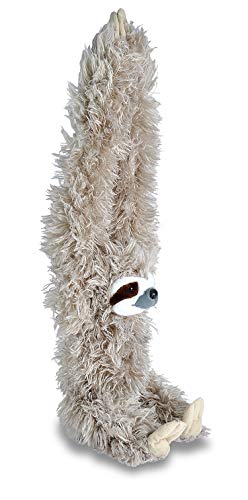 Wild Republic Hanging Three Toed Sloth Plush, Stuffed Animal, Plush Toy, Gifts for Kids, Zoo Animals, 30 inches