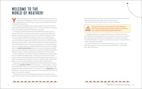 Weather Experiments Book for Kids: More Than 25 Hands-On Activities to Learn about Rain, Wind, Hurricanes, and More