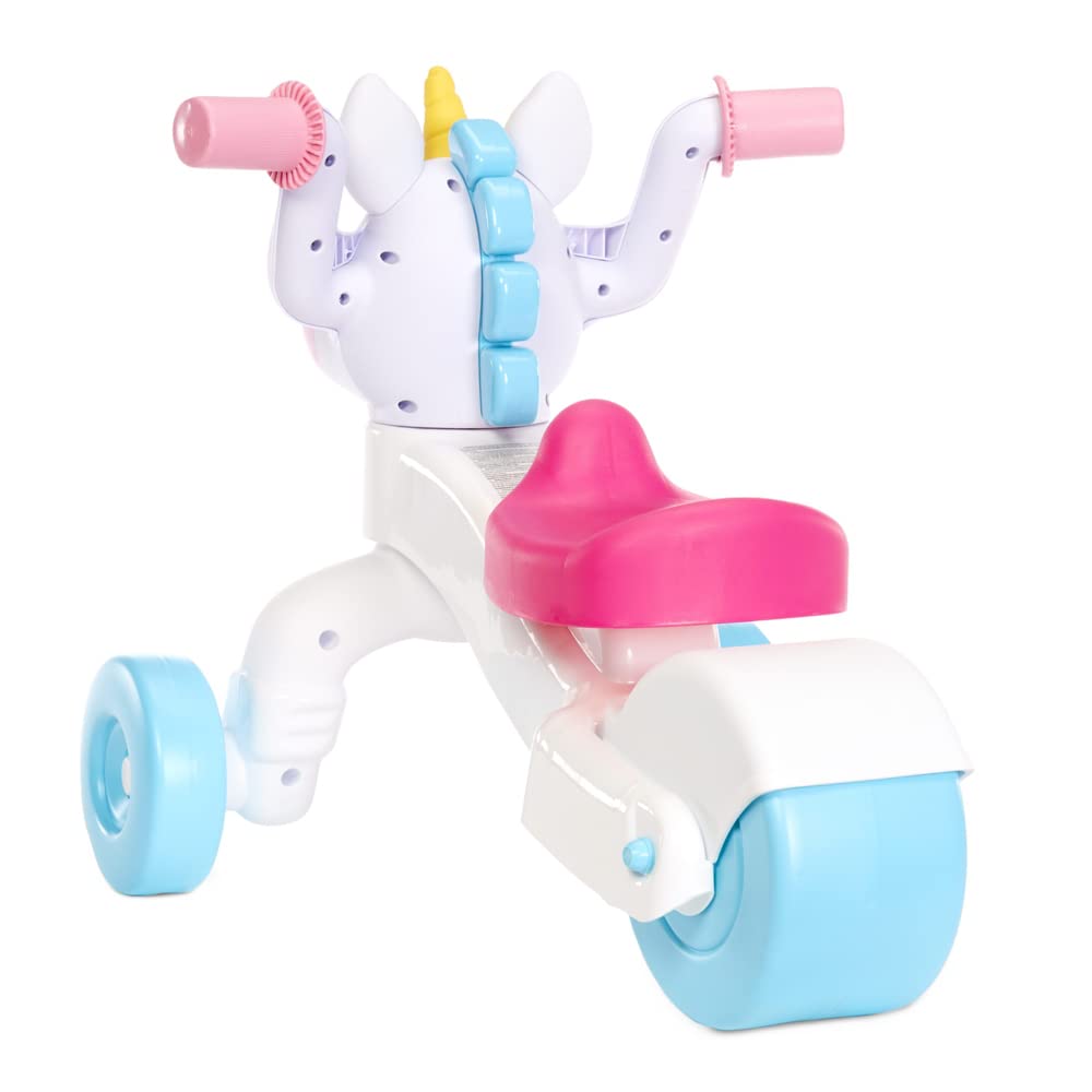 Little Tikes Go & Grow Unicorn Indoor & Outdoor Ride-On Scoot for Preschool Kids Toddlers and Children to Develop Motor Skills for Boys Girls Age 1-3 Years, Large