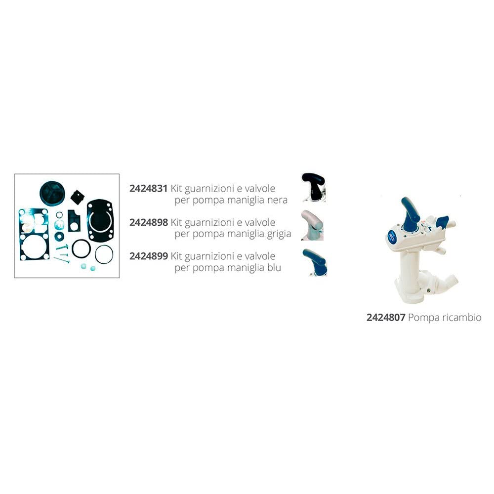 Jabsco 29090-5000 Twist n' Lock, Manual Marine Toilet, Compact Bowl