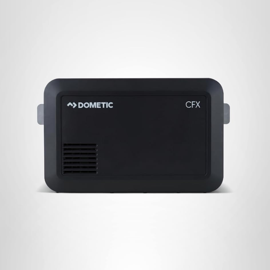 Dometic CFX3 35 Portable Refrigerator and Freezer - 36L - Powered by AC/DC or Solar Portable Refrigerator, Smokey Gray