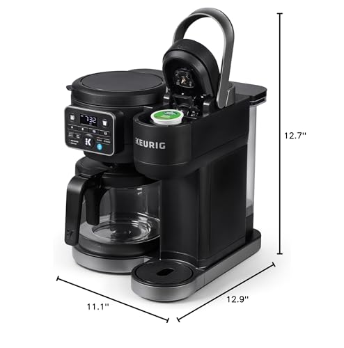 Keurig K-Duo Hot & Iced Single Serve & Carafe Coffee Maker, MultiStream Technology, 72oz Reservoir (Gen 2)