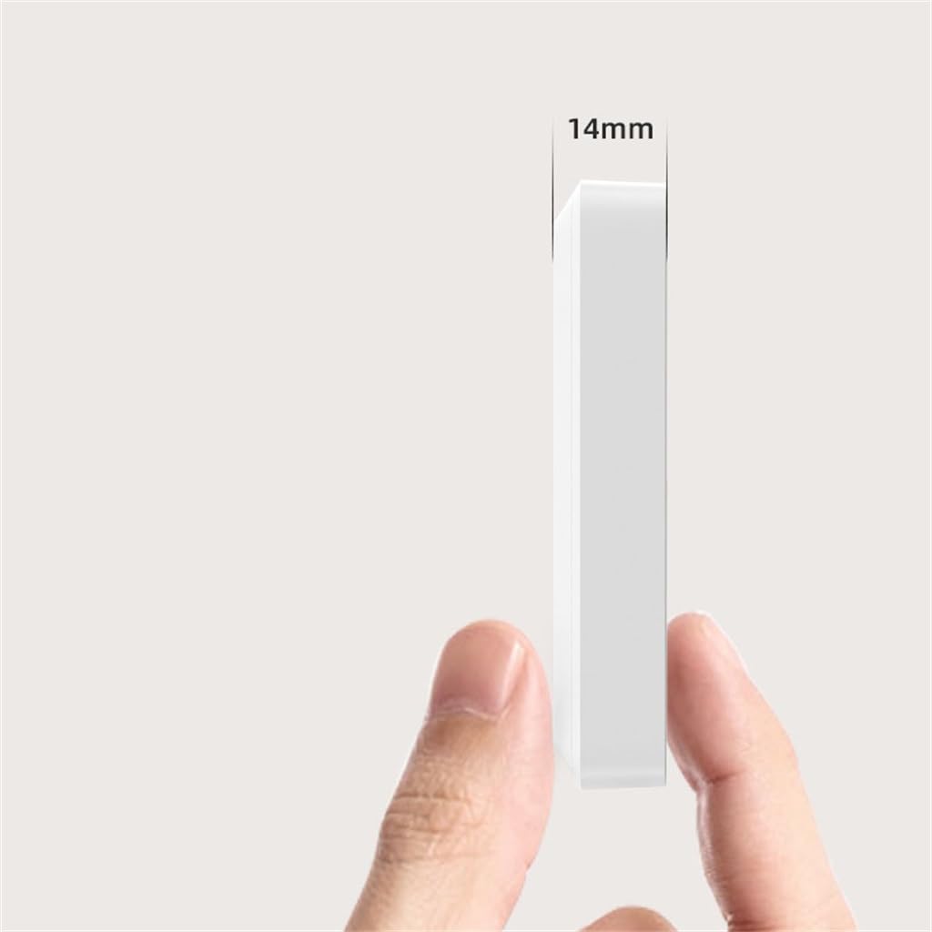 PNAWLLCF-65 Purpose Digital Temperature and Humidity Meter Clock Household Indoor Kitchen Refrigerator