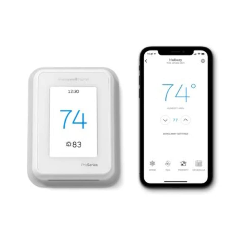 Honeywell Home THX321WFS2001W T10 Pro Smart Thermostat with RedLINK, White