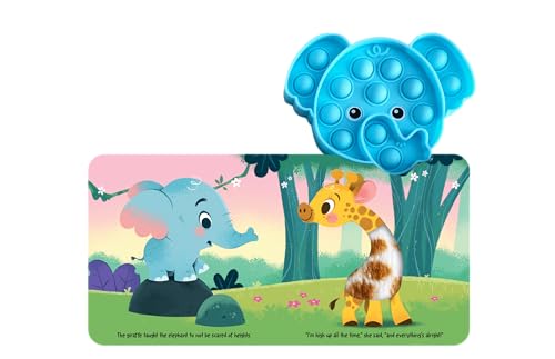 Fidgimals Little Elephant Animal Baby Book | Educational Children's Books, Sensory Board Book with Pop It Fidget Toys, Perfect Sensory Toys for ... Books with Sensory Fidget Popper Animals)