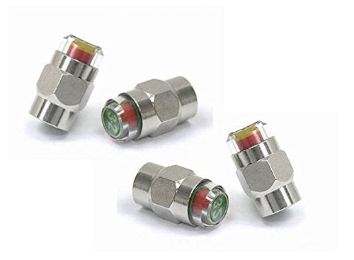 Gozens 26-80psi TPMS Tire Pressure Monitor Valve Stem Cap Tyre Sensor Indicator (26 PSI)