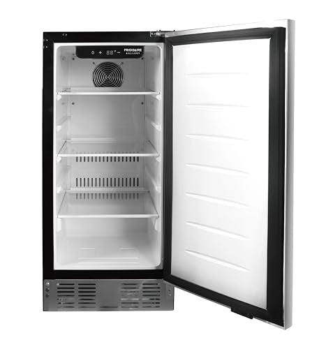 Frigidaire 3 Cu Ft Capacity built in fridge, under counter, frost free, Stainless Steel