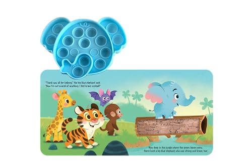 Fidgimals Little Elephant Animal Baby Book | Educational Children's Books, Sensory Board Book with Pop It Fidget Toys, Perfect Sensory Toys for ... Books with Sensory Fidget Popper Animals)