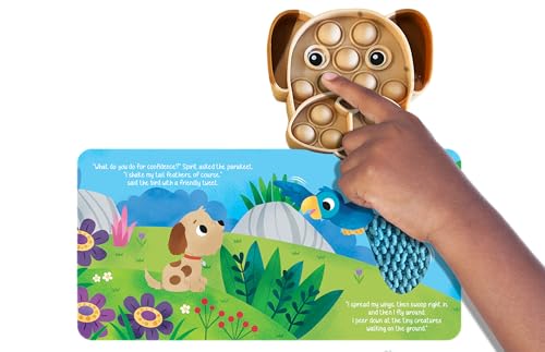 Fidgimals Little Puppy Animal Baby Book | Educational Children's Books, Sensory Board Book with Pop It Fidget Toys, Perfect Sensory Toys for Toddlers ... Books with Sensory Fidget Popper Animals)