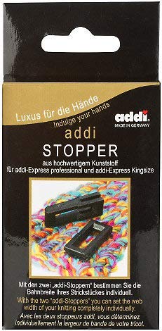 Addi Express King Size Knitting Machine Kit Extended Version with Manual Counter Includes: 46 Needles, Knitting Machine, Pattern Book, Express Hook, Replacement Needles, Stopper