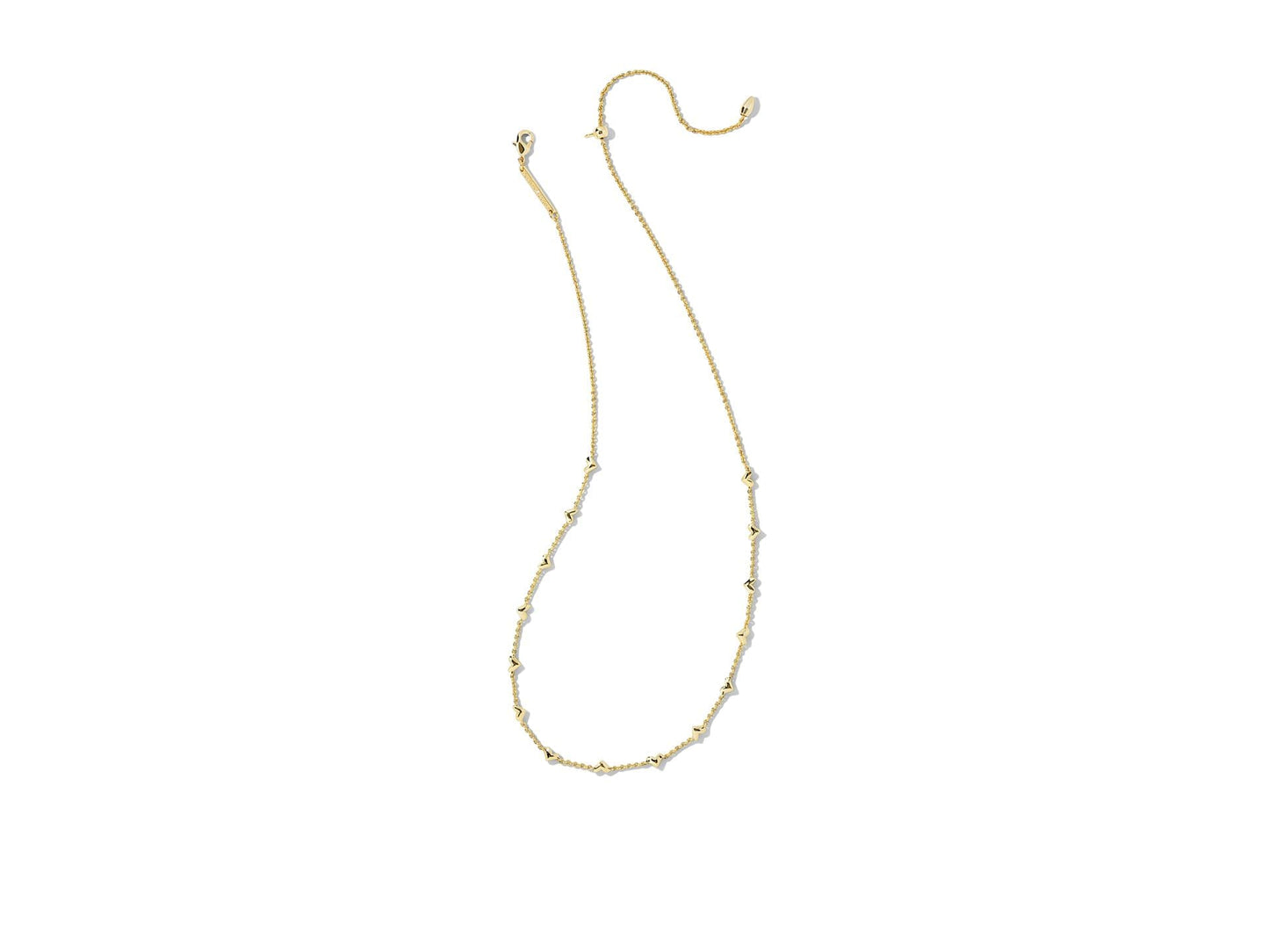 Kendra Scott Ari & Haven Heart Necklace Gift Set, White Cubic Zirconia, 14k Gold-Plated Brass, Fashion Jewelry for Women
