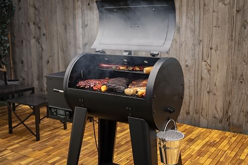Pit Boss 500FB2 Pellet Grill, Matte Black - 11086