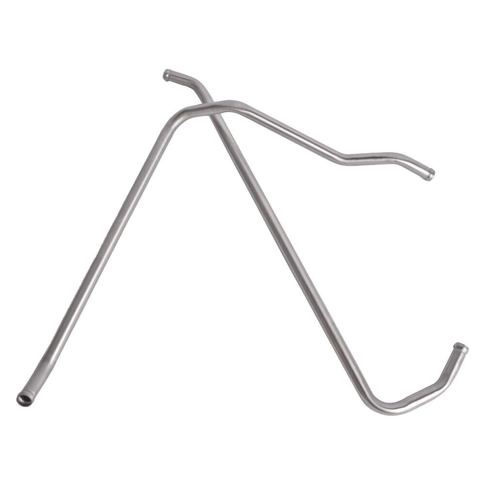 ZPFGOA NEW 1st, 2nd Gen CUMMINS Stainless Heater Lines (Feed and Return Line), Compatible with 1989 1990 1991 1992 1993 1994 1995 1996 19971998 Dodge (12V Engine), 3912086, 3912087