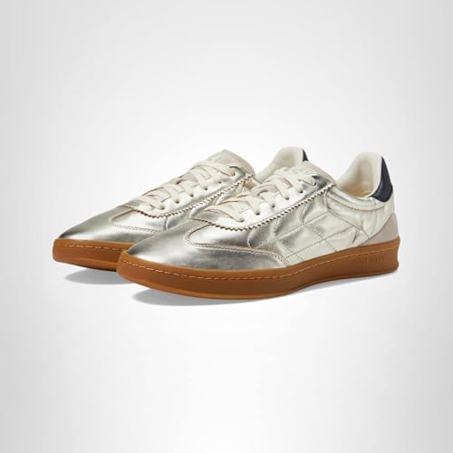 Cole Haan Womens Grandpro Breakaway Sneaker, Gold/Birch/Black, 9-B US