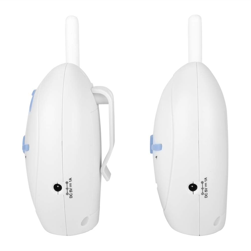 Digital Audio Baby Monitor, Nanny Intercom Surveillance System Support Two Way Audio, High Sensitivity Security Alarm for Home Baby Pet Monitor US