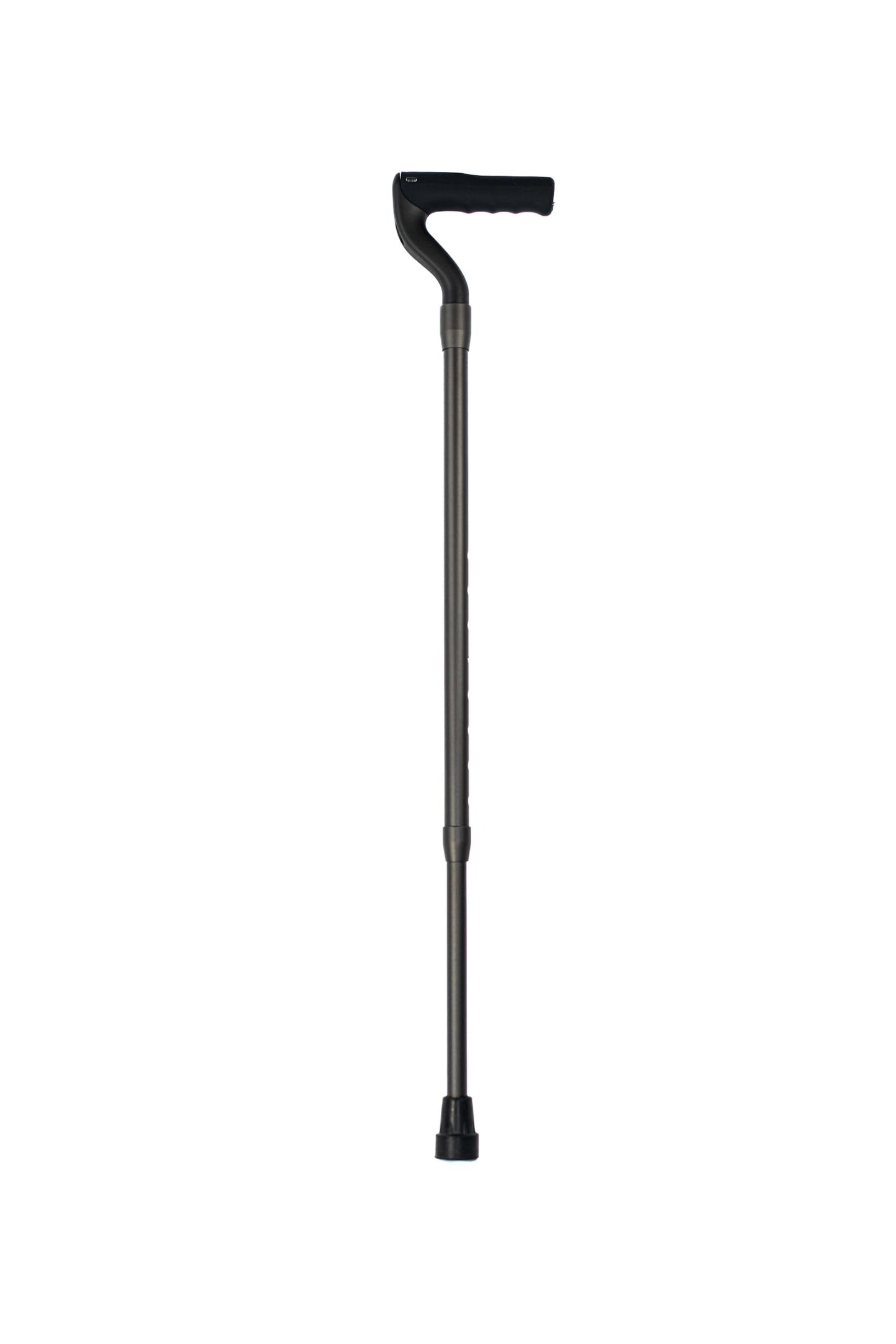 Vital Cane Smart Walking Stick with Health Monitoring, Digital Display, Blood Pressure, Pulse Oximeter, Temperature Sensor, Black