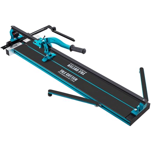 Mophorn 48 Inch Tile Cutter Single Rail Double Brackets Manual Tile Cutter 3/5 in Cap w/Precise Laser Manual Cutter Tools for Precision Cutting (48 Inch)