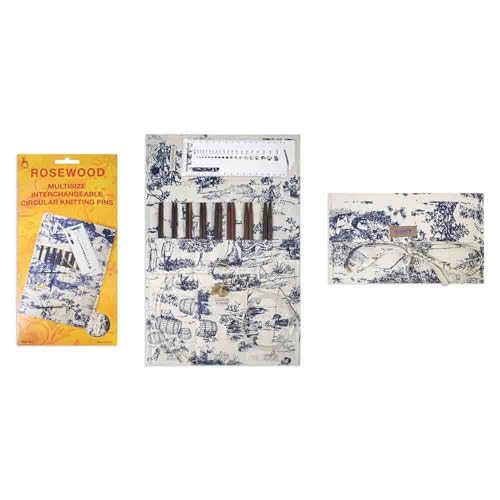 Pony Rosewood Interchangeable Knitting Needle Set 10.5 cm - 1pc