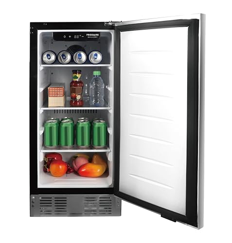 Frigidaire 3 Cu Ft Capacity built in fridge, under counter, frost free, Stainless Steel