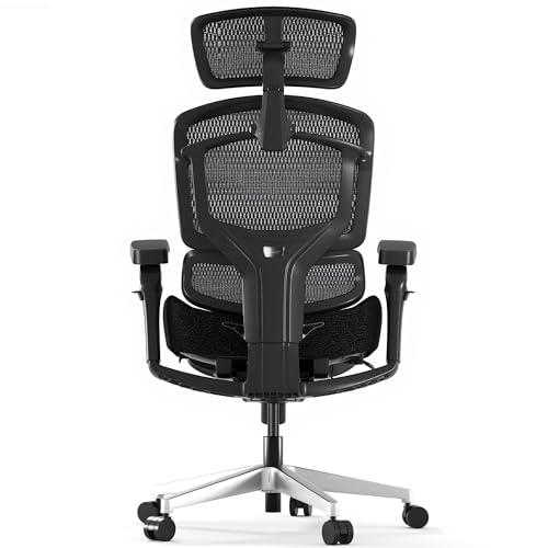 FLEXISPOT ErgoX-PRO Ergonomic Office Chair Black – Cloudtech Cushion, 5D Lumbar, 7D Armrests, 4D Headrest, 551LBS Capacity – Office, Gaming, Home