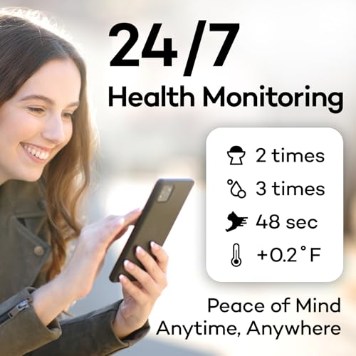 Catlog Health Tracker for Cats - Smart Cat Collar with Safety Breakaway Buckle for Indoor Cats, Wellness Alerts, Real-time Monitoring (Kimono (Sakura -Night-),XL)