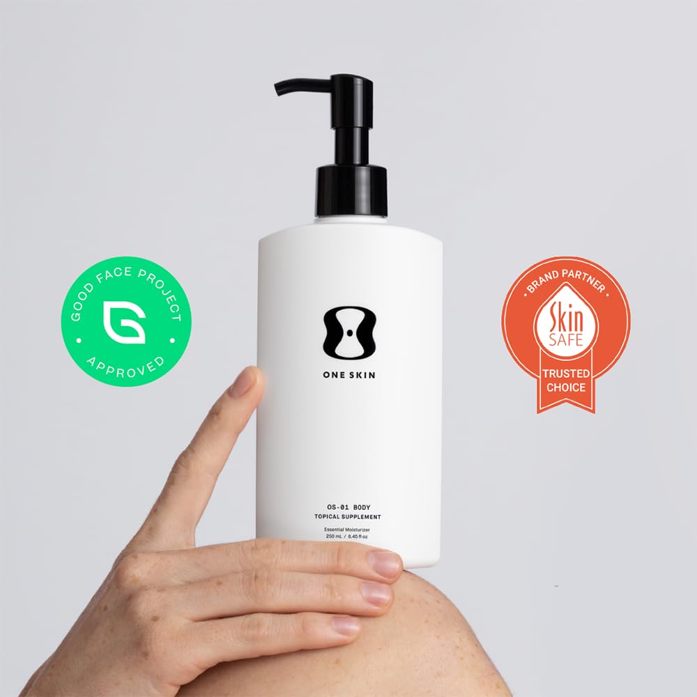 OneSkin FACE & BODY OS-01 Peptide Topical Supplement | Skin Longevity Age Reversal Body Moisturizer & Face Moisturizer