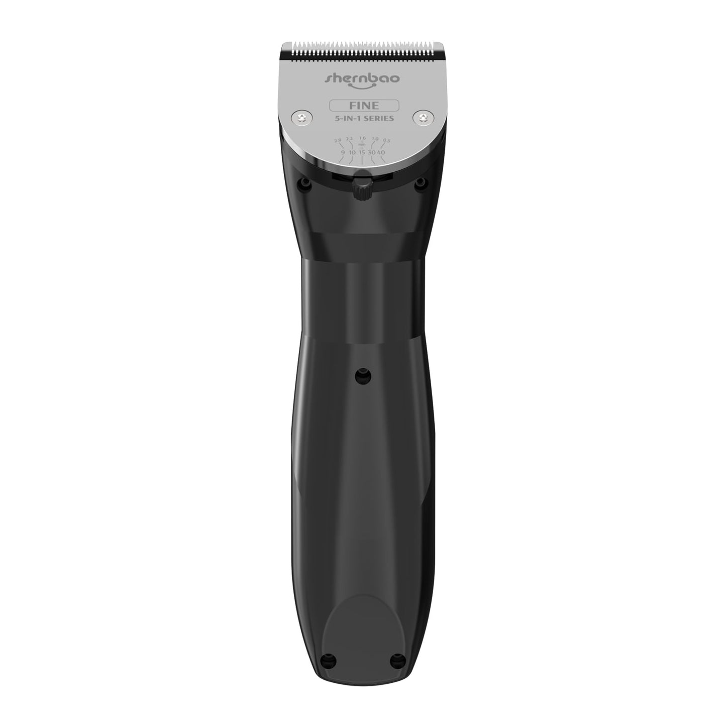 shernbao Professional Animal Grooming Clipper for Thick Heavy Coats, 5-Speed Low Noise Powerful Corded/Cordless 5-in-1 Blade for Small & Large Pet, Dog, Cat, Horse