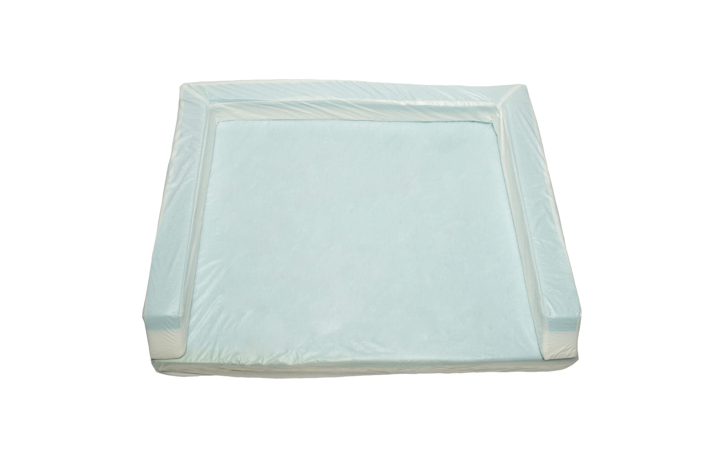Wag Premium Pet Dog Bed | Multi Layer Construction with Cooling Energy Gel and Copper Infusion | Machine Washable Cover and Water Resistant Inner Liner | Extra Large, Ocean Blue