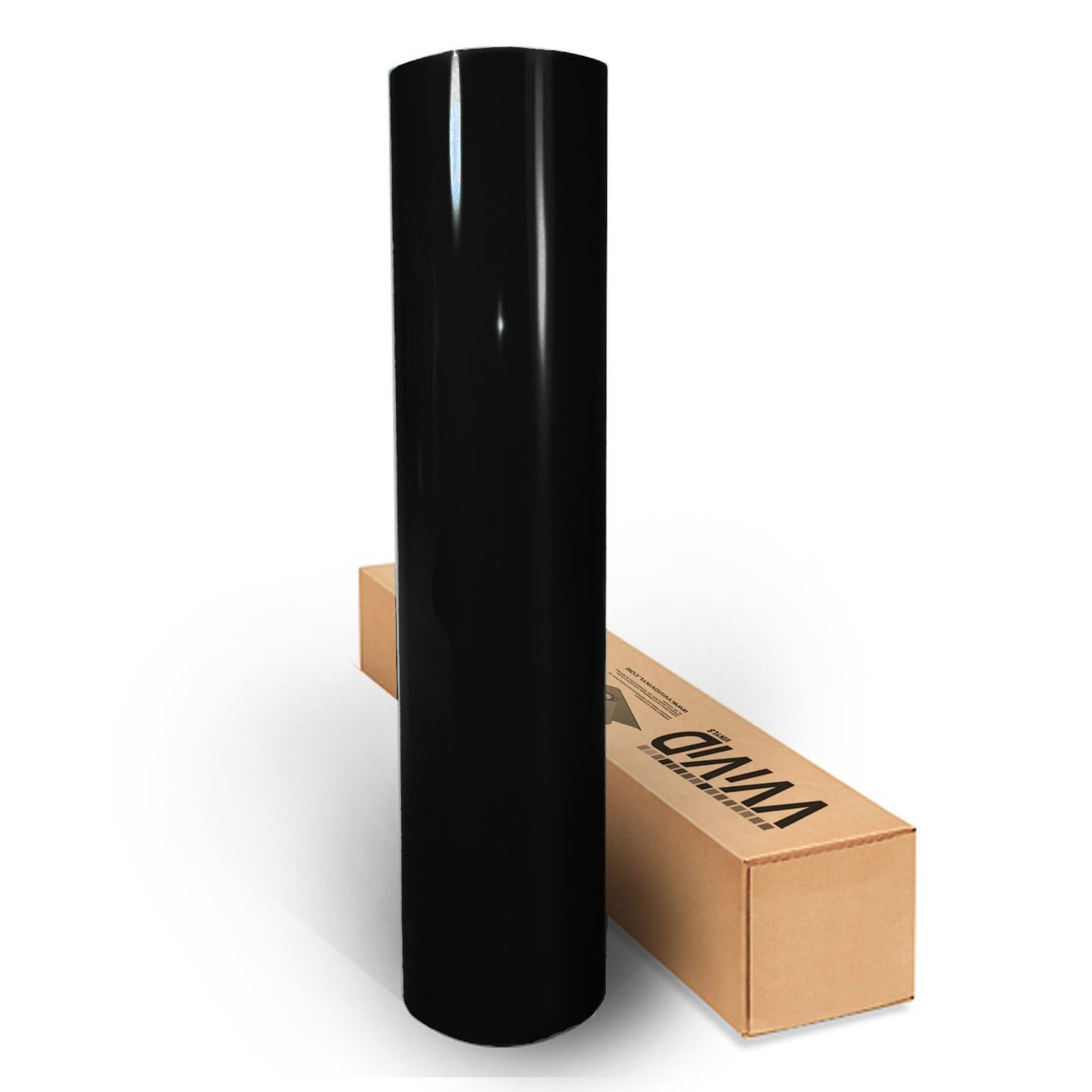 VViViD Gloss Black Vinyl Wrap Adhesive Film Air Release Sheet 75ft x 5ft