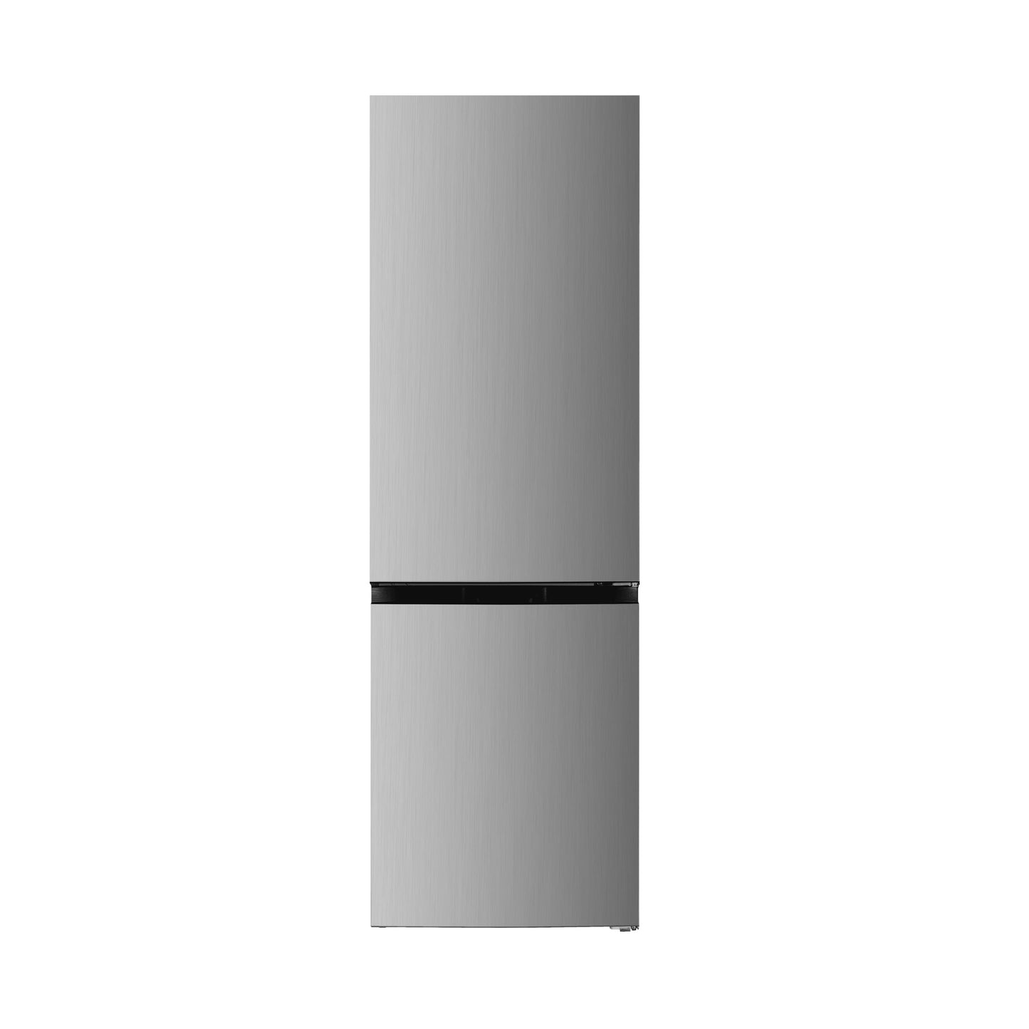 Carlton 10.5 cu. ft. Bottom Freezer Refrigerator with Adjustable Cooling Zones, Reversible Doors in Stainless Steel