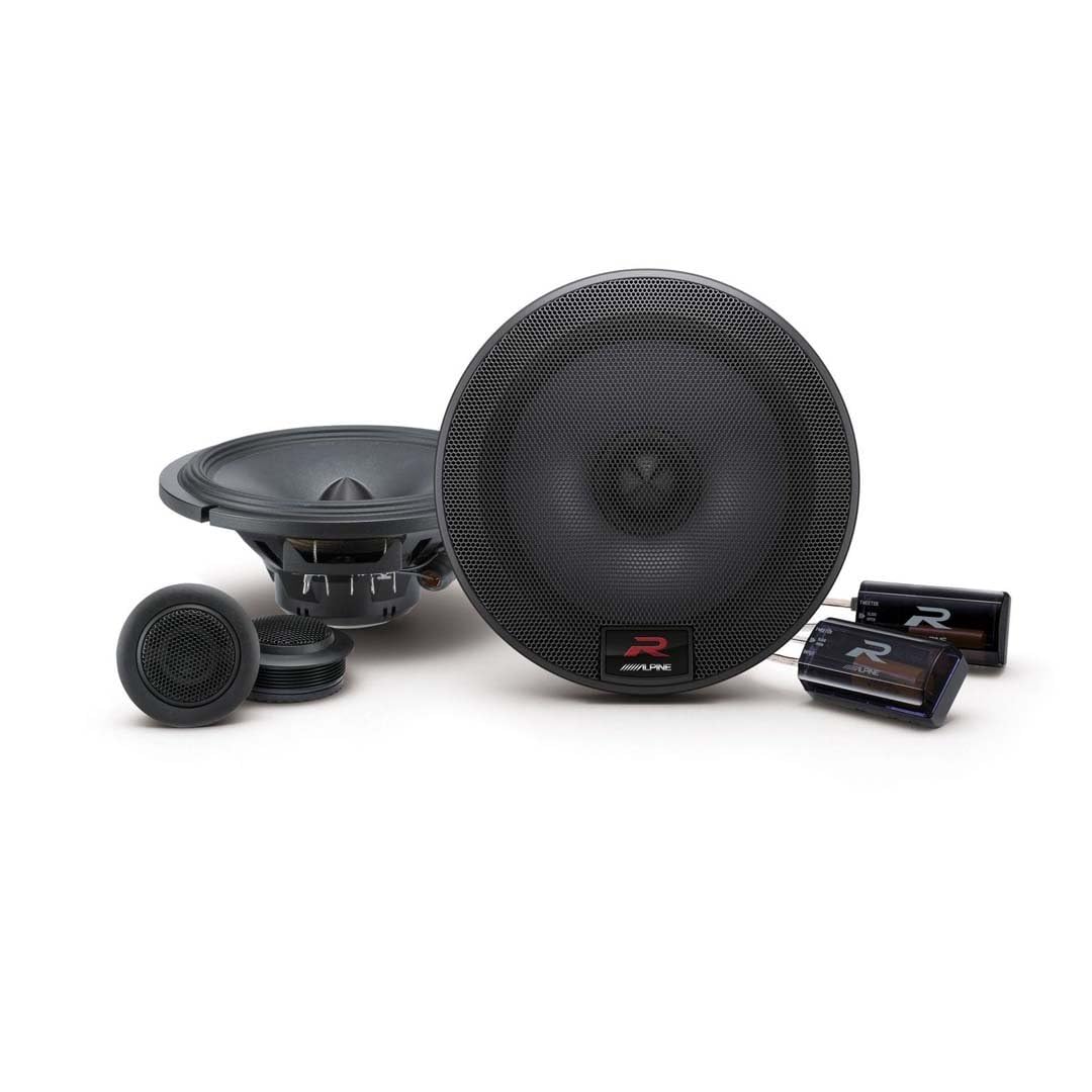 Alpine R-S65C.2 6.5 Inch Component 2-Way Speakers (Pair)