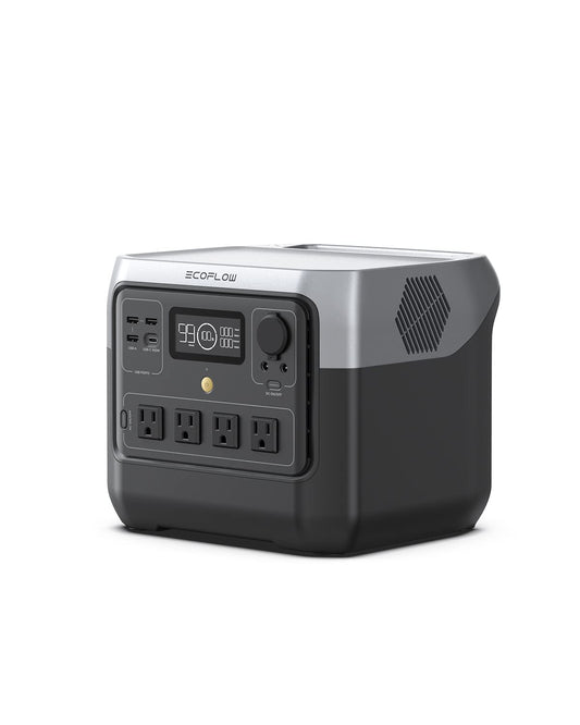 EF ECOFLOW Portable Power Station RIVER 2 Pro, 768Wh LiFePO4 Battery, 70 Min Fast Charging, 4X800W (X-Boost 1600W) AC Outlets, Solar Generator for Outdoor Camping/RVs/Home Use Black