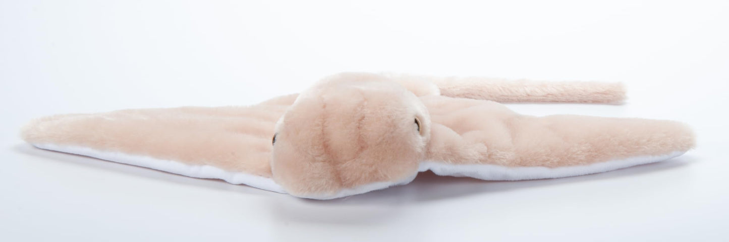 The Petting Zoo Cownose Ray Stuffed Animal Plushie, Gifts for Kids, Wild Onez Sealife Animals, Stingray Plush Toy 24 inches from Tip of Tail to Head