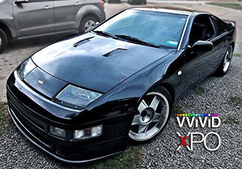 Black Gloss 5ft x 100ft VViViD8 Vinyl Wrap Roll with Air Release Technology with Tool Kit