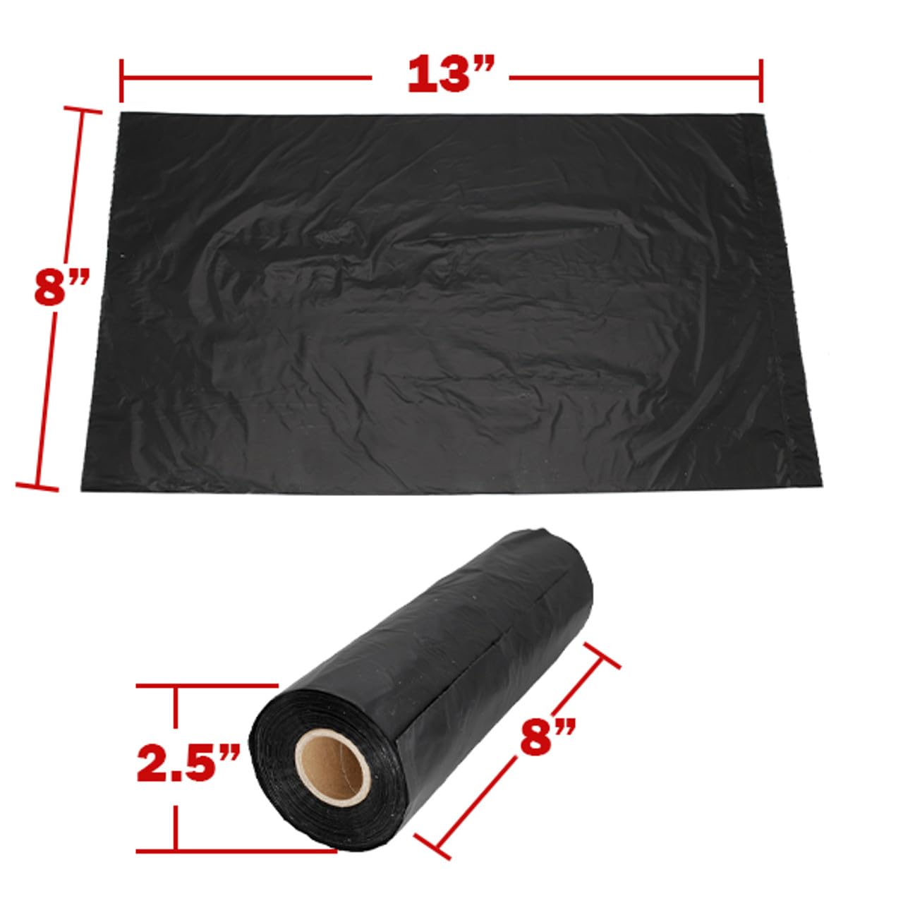 Zero Waste USA 6,000 Commercial Grade, non-branded, Dog Waste Station Refill Roll Bags - 40% Thicker competitor brands Roll Bags - Fits Any Dog Waste Station - 30 rolls of 200 bags