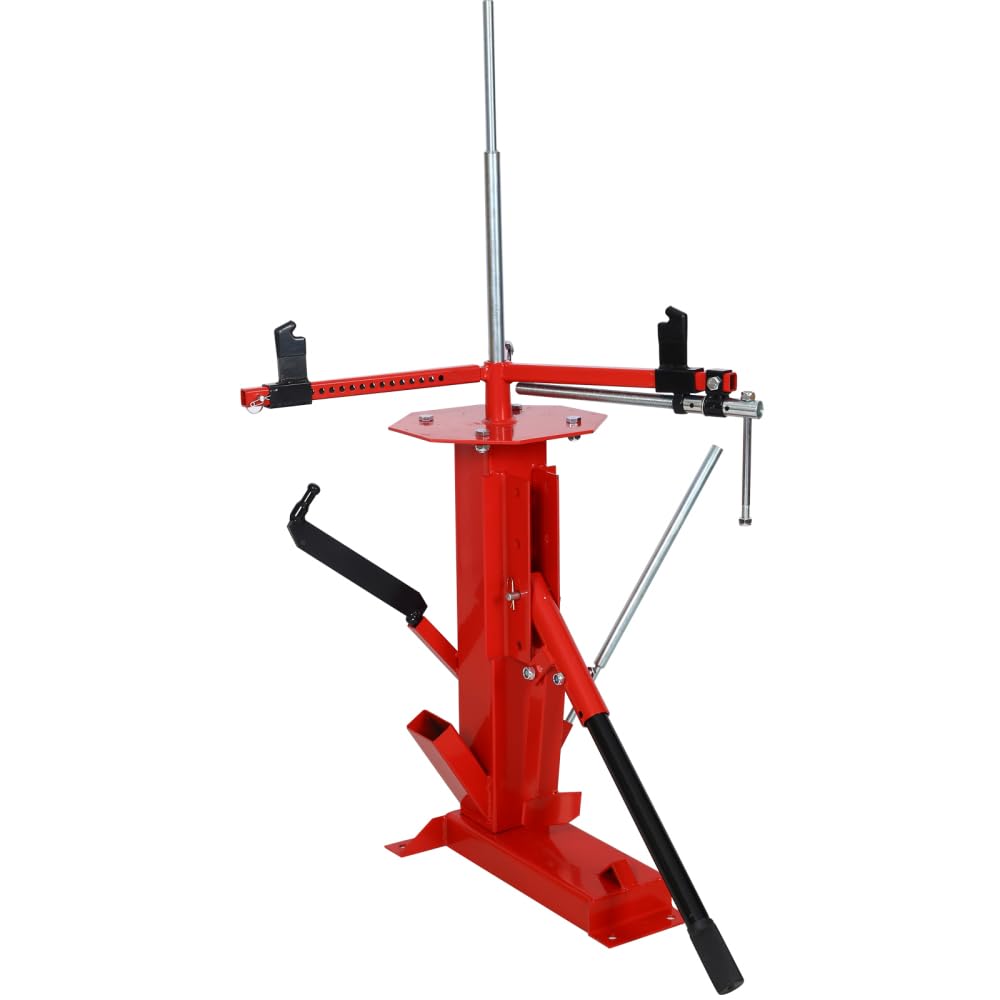 Homonova Manual Tire Changer, Portable Car, Truck, Motorcycle Tire Bead Breaker, Tire Mounting Machine, Fits 4" to 21", Heavy Duty, Easy Assembly, for Auto & ATV Use