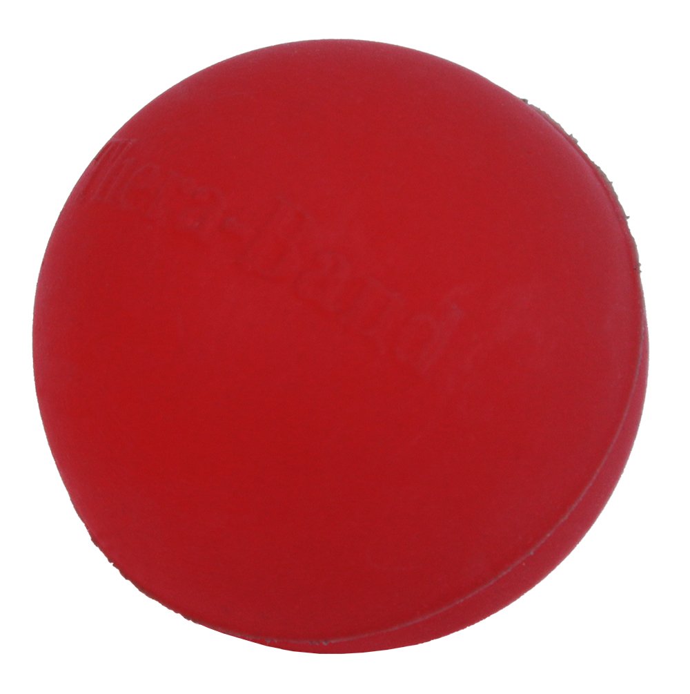 THERABAND Hand Exerciser, Stress Ball For Hand, Wrist, Finger, Forearm, Grip Strengthening & Therapy, Squeeze Ball to Increase Hand Flexibility & Relieve Joint Pain, Red, Soft, Beginner