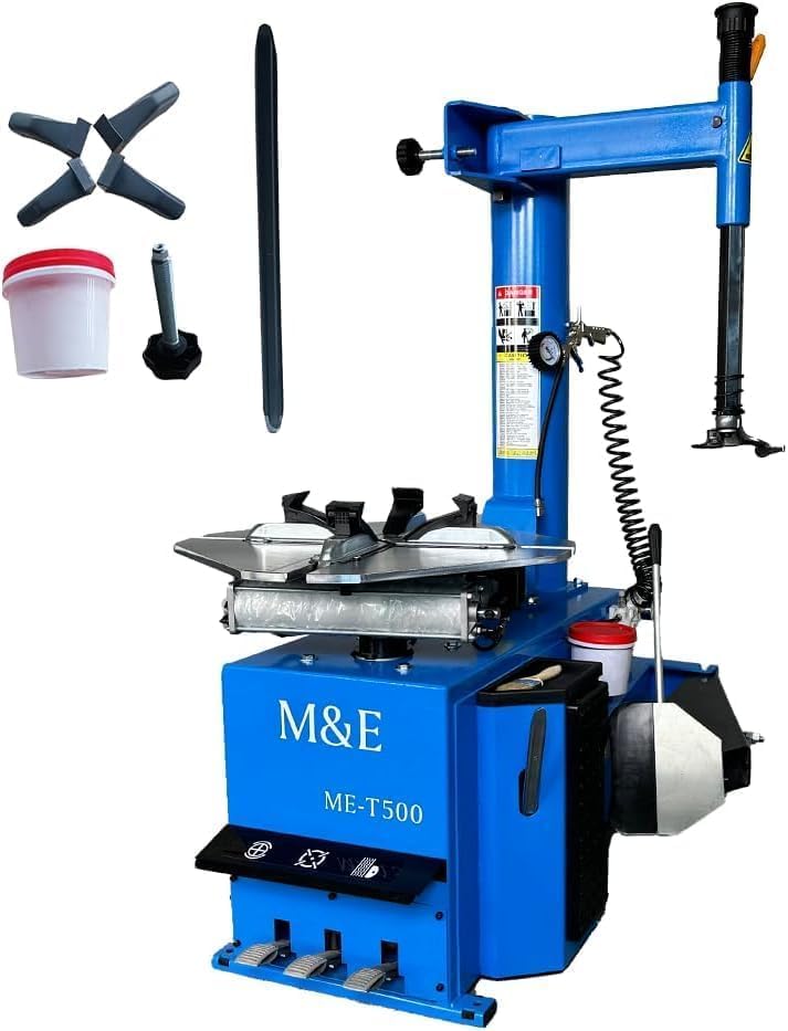 KATOOL ME 2.0 HP Tire Changer Machine Tire Changer Inside Clamp 14"-24" Wheel Changers Tire Repair Machine for Shop and Home Garage (24")