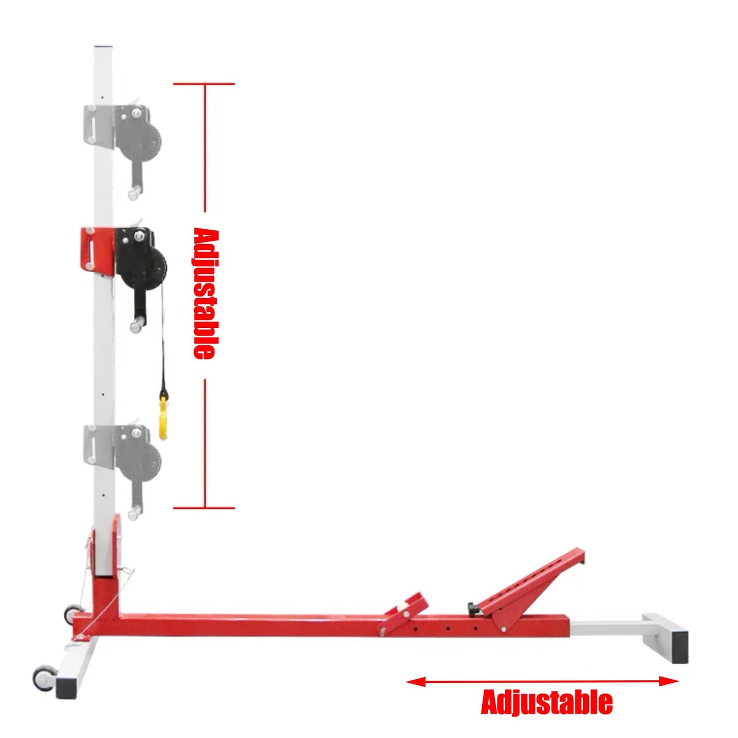 Pulling tower，Dent Repair Puller Car Body Tools，3 in 1 Car Dent Removal Tool,Pulling Systems，Car Body Repair System Accessory Tower Tools Stretch Tool ，Adjustable Sheet Metal Dent Pulling Kit