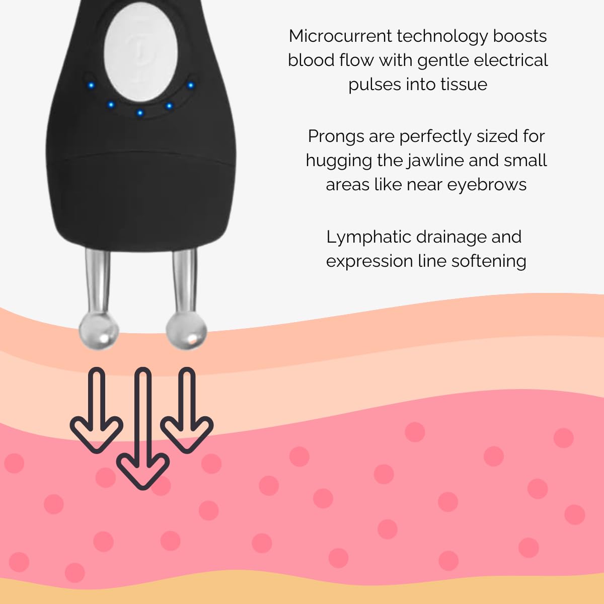 Joey Healy Face Renovation Device, Microcurrent Facial Sculpting, Smoothing & Skin Tightening + Microcurrent Gel with Hyaluronic Acid & Plant Extracts