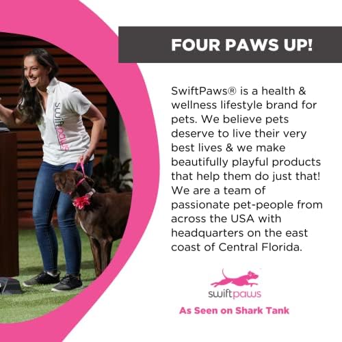 Swift Paws - Chase! - App-Control Dog Toy - Capture The Flag Lure Course - Interactive Dog Enrichment Toy