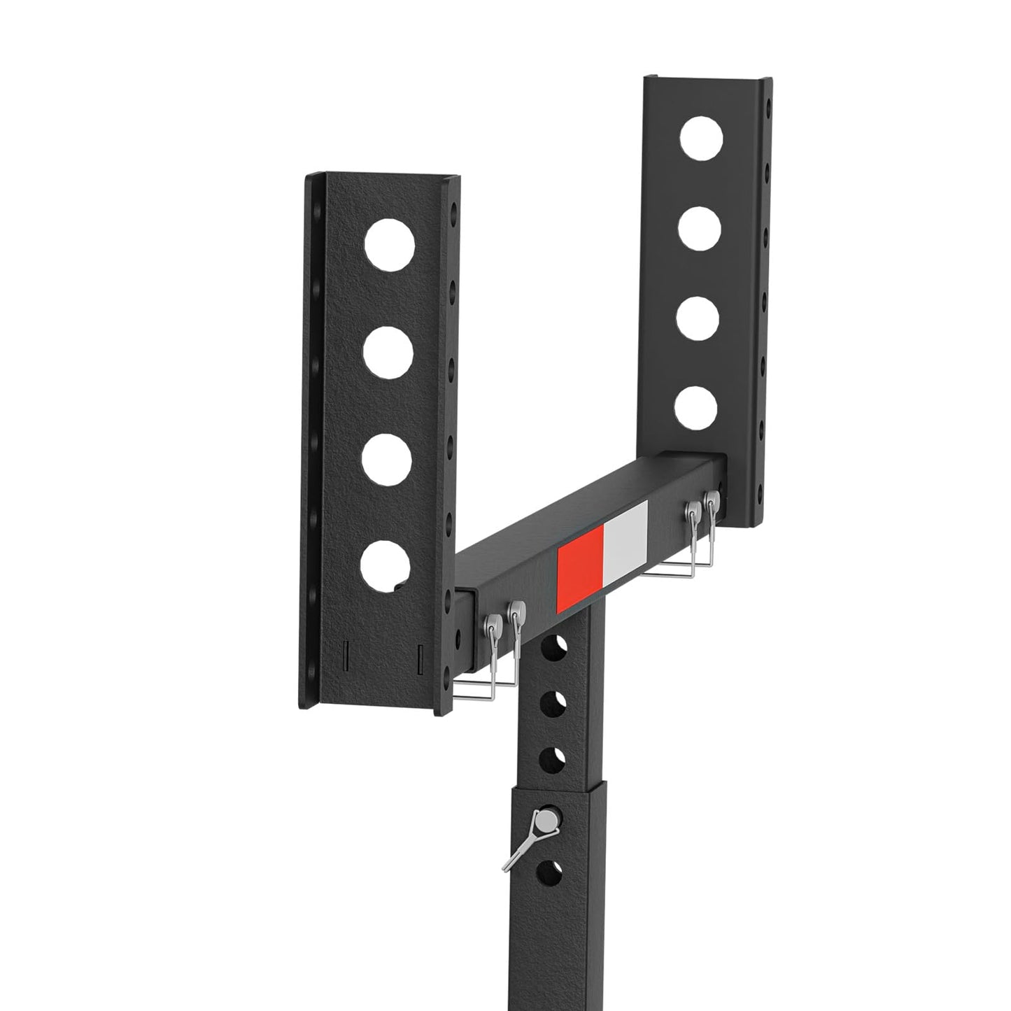 YZONA Truck Bed Extender Hitch Mount, 2 in 1 Design Foldable Kayak Hitch Extender, 800 lbs Load Capacity Tailgate Hitch Extendsion for Pickup Trucks & SUVs for Kayak Ladder, Canoe, Pipes, Lumber Rack
