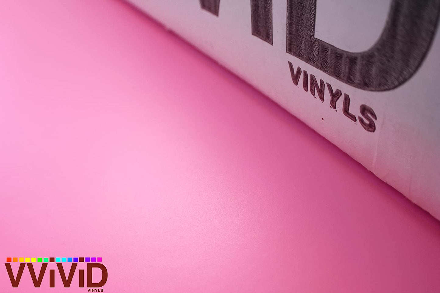 Matte Pink 60 Inch x 300 Inch 125sq ft Cast Decal Automotive Use Bubble and Air-Free Car Wrap Vinyl Exterior 3MIL-VViViD8