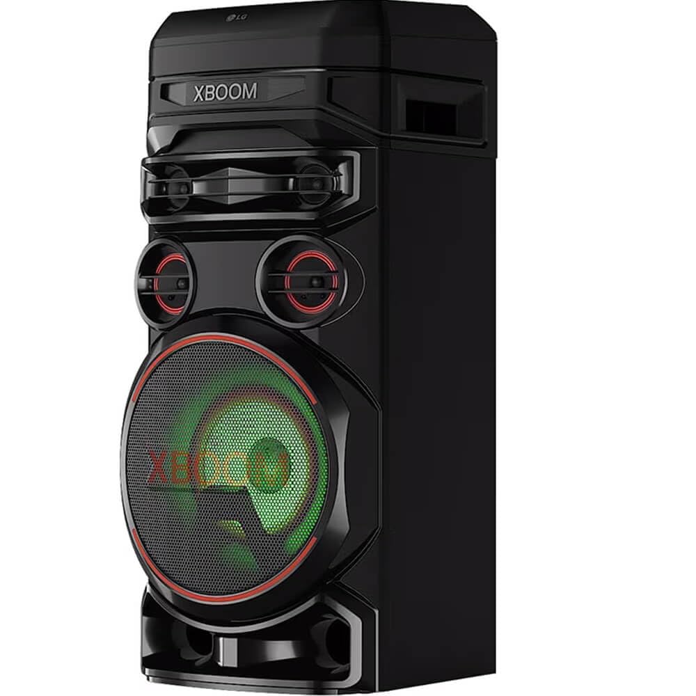 LG RNC7 XBOOM 700W Wireless Party Speaker Powerful 8in Woofer, 3in Mids, 2in Tweeters Bluetooth, Dual Mic Ports, Karaoke, Dolby Audio, Super Bass Boost & More